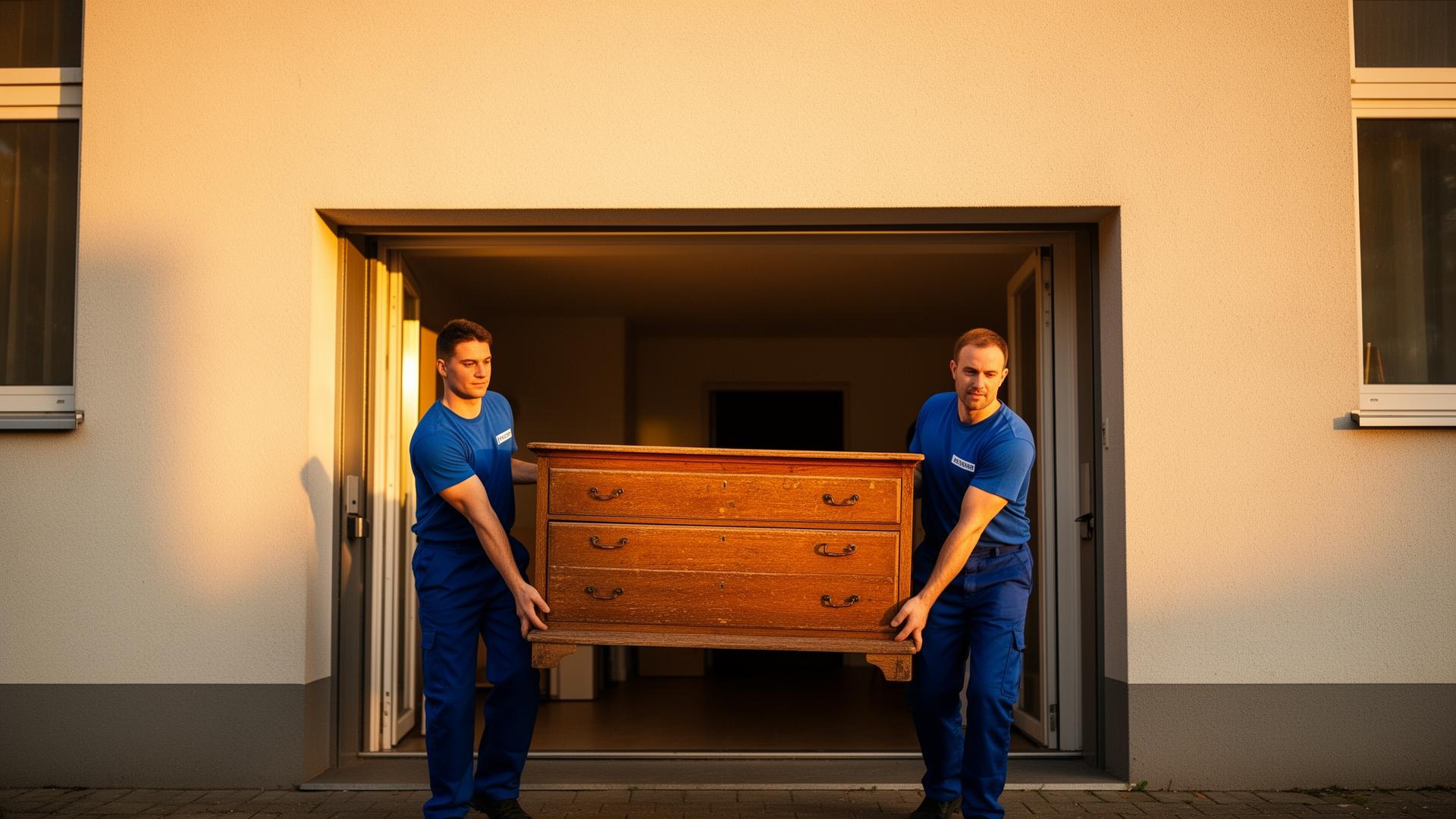 Entrümpelung Team beim Einsatz
